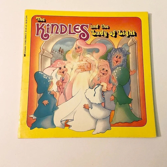 Vintage 1985 The Kindles And the Lady of the Light Scholastic Book Nancy Krulik - Picture 15 of 15